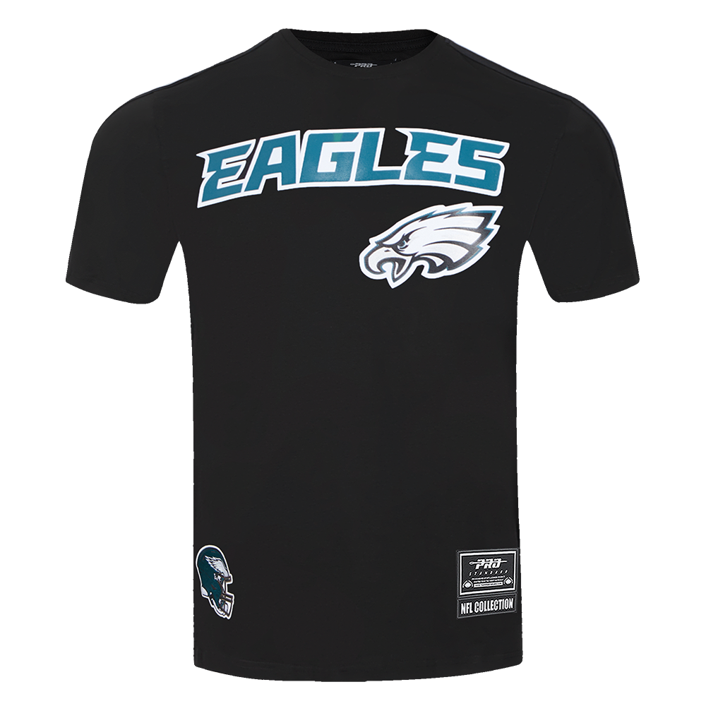 Pro Standard Philadelphia Eagles Taping Mesh T-Shirt Black